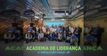 Imagem da Academia de Liderança da Aprosoja MT em São Paulo com participantes. Créditos: Aprosoja Mato Grosso / Instagram