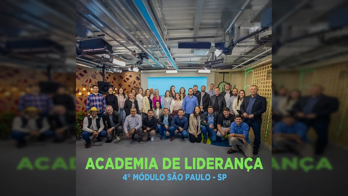 Imagem da Academia de Liderança da Aprosoja MT em São Paulo com participantes. Créditos: Aprosoja Mato Grosso / Instagram