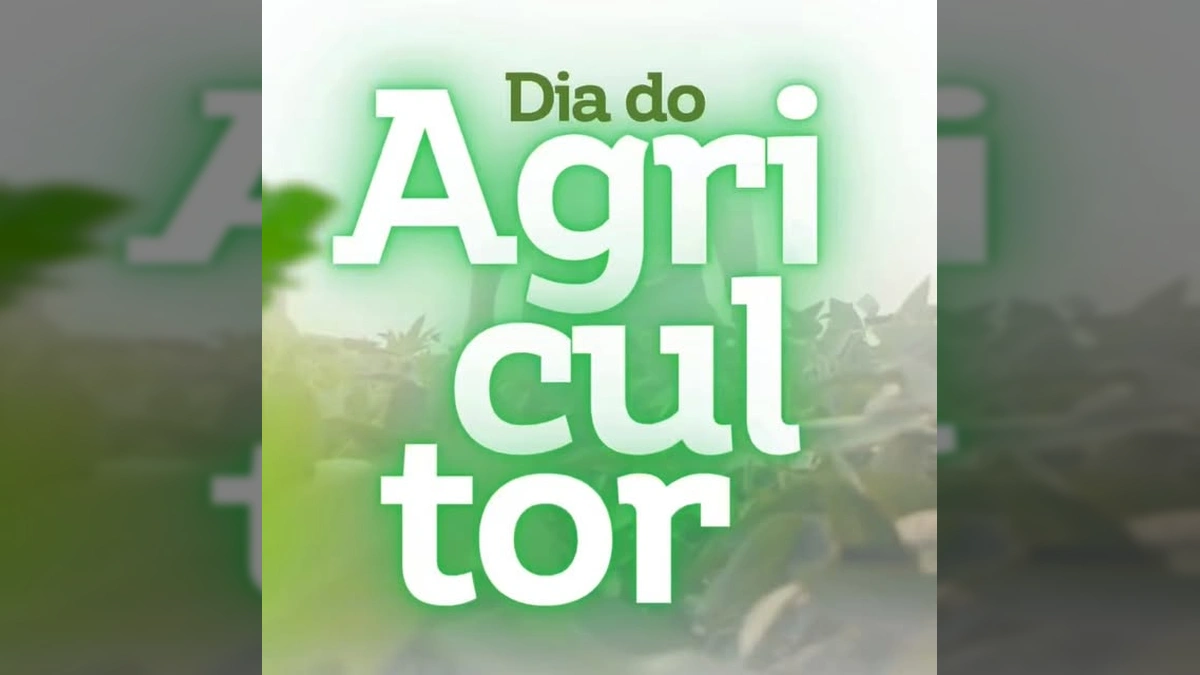 Agricultores de Nova Monte Verde em campo cultivando alimentos, celebração do Dia do Agricultor.