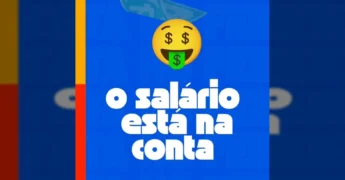 Imagem de alerta de pagamento de salário da Prefeitura de Livramento / Instagram