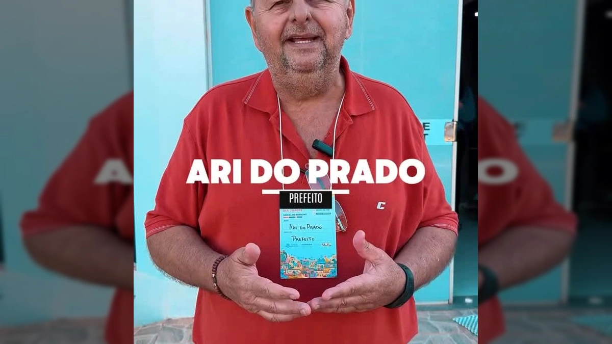 Prefeito Ari do Prado falando sobre a Conferência das Cidades e o Plano Diretor de Gaúcha do Norte. Créditos: Prefeitura de Gaúcha do Norte.