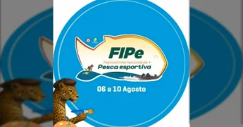 Exposição de arte no Festival Internacional de Pesca Esportiva de Cáceres, organizada pela ARTEMAT. Crédito: ARTEMAT / Instagram