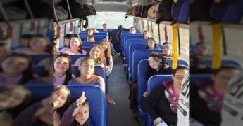 Jovens músicos das bandas Banterra e Bantap de Tapurah em Itanhangá durante o 6º Banfest. Crédito: Instagram / cultura.tph.viva