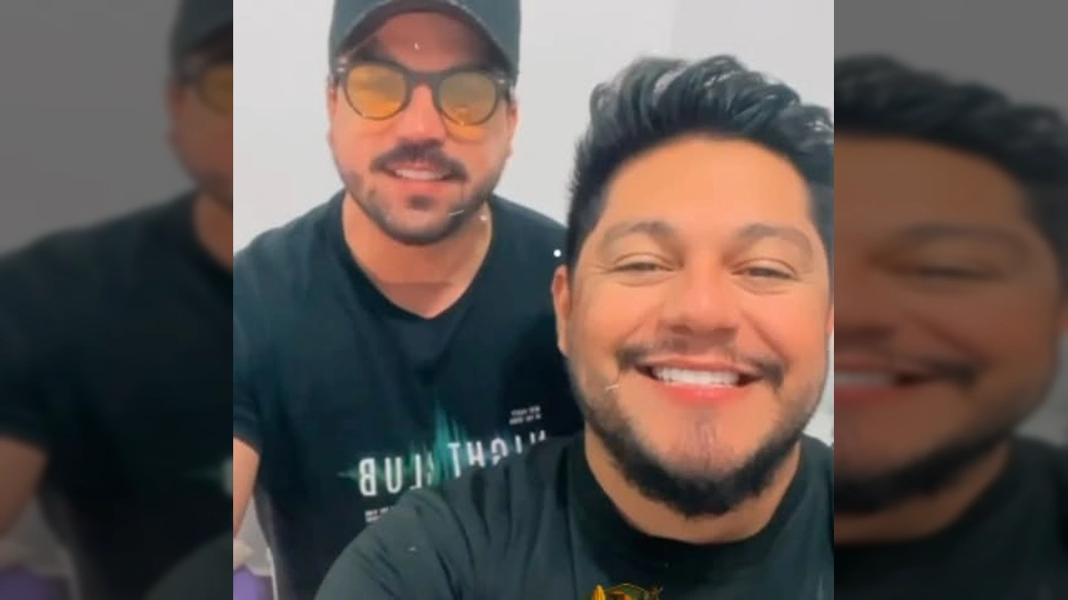 Dupla sertaneja Bruno e Vinicius anunciam show na Exponorte 2025 em Nortelândia, Mato Grosso. Créditos: @exponorte_2025 no Instagram.