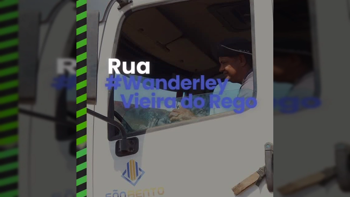 Obras de pavimentação na Rua Wanderley Vieira do Rego, Campinápolis. Créditos: Prefeitura de Campinápolis / Instagram.