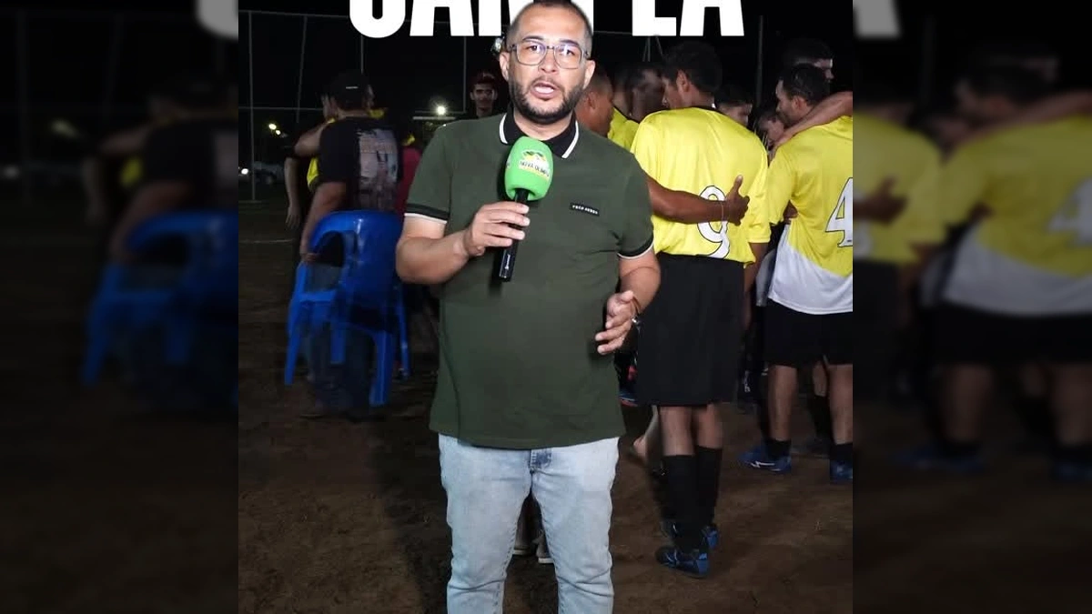 Troféus e prêmios da Copa Quarentão 2025 de Futebol Society em Nova Olímpia. Créditos: Prefeitura de Nova Olímpia / Instagram