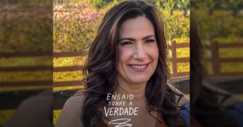 Equipe de filmagem e atriz Virgínia Cavendish durante as gravações em Poxoréu, crédito sectelpoxoreu.
