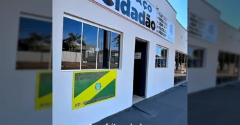 Fachada do Espaço Cidadão em Dom Aquino. Imagem de Prefeitura de Dom Aquino no Instagram.