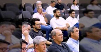 Prefeito de Sinop e idealizador do projeto Ferrogrão discutem avanços. Créditos: Prefeitura de Sinop / Instagram
