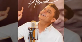 Show de Frank Aguiar no Festeja Sinop em Mato Grosso, com multidão e palco iluminado. Créditos: Prefeitura de Sinop / @prefeituradesinop