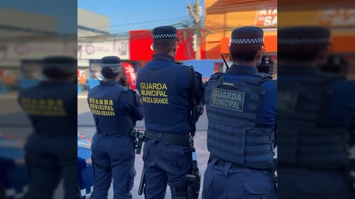 Guarda Municipal de Várzea Grande, policiamento reforçado e novos equipamentos. Créditos: Prefeitura de Várzea Grande.