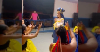 Cerimônia de inauguração do Espaço Cultural Professor Eduardo Sávio de Oliveira em Nossa Senhora do Livramento / Instagram: prefeituradelivramento