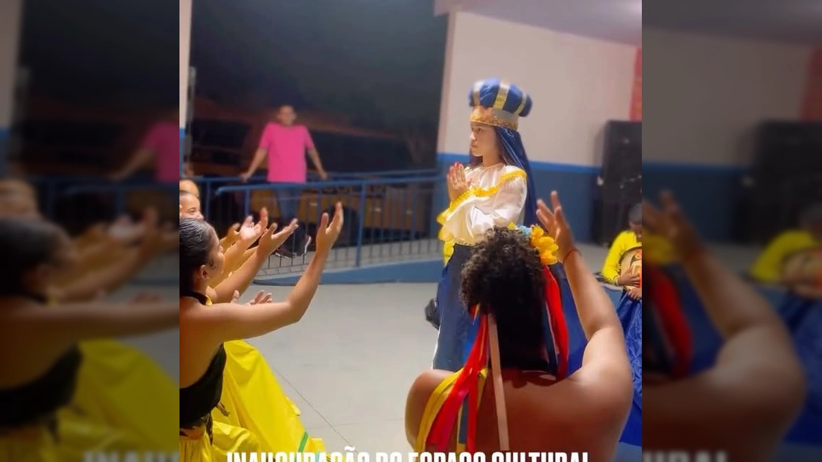 Cerimônia de inauguração do Espaço Cultural Professor Eduardo Sávio de Oliveira em Nossa Senhora do Livramento / Instagram: prefeituradelivramento