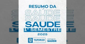 Lilian Ortega, Secretária de Saúde de Tapurah, apresenta resultados do primeiro semestre de 2025. Créditos: Prefeitura de Tapurah / Instagram.