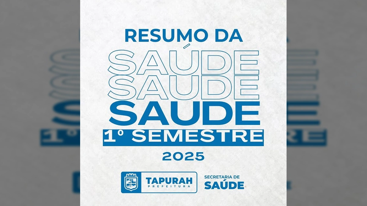 Lilian Ortega, Secretária de Saúde de Tapurah, apresenta resultados do primeiro semestre de 2025. Créditos: Prefeitura de Tapurah / Instagram.