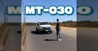 Nova pavimentação da MT-030 em Cuiabá. Créditos ao Governo de Mato Grosso / Instagram.