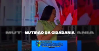 Cidadãos recebendo atendimento e usufruindo de serviços gratuitos no Mutirão da Cidadania em Nortelândia, Mato Grosso. Crédito: Prefeitura Municipal de Nortelândia / Instagram.