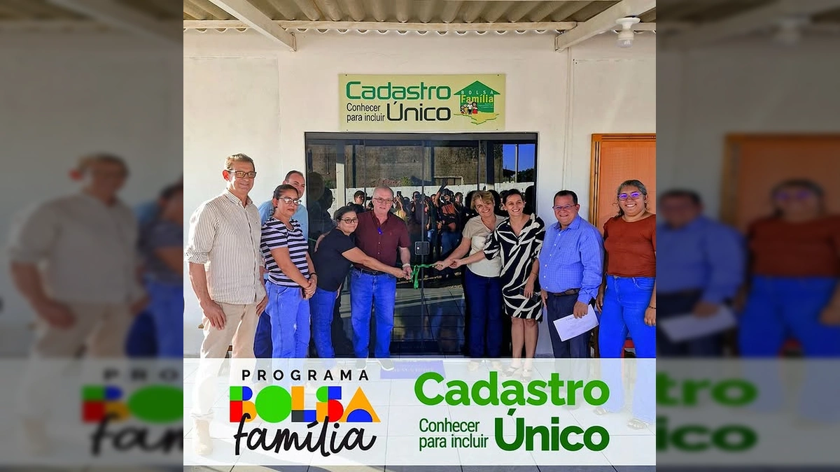 Nova sede do Bolsa Família e Cadastro Único em Juara, MT. Crédito: Prefeitura de Juara/Instagram.