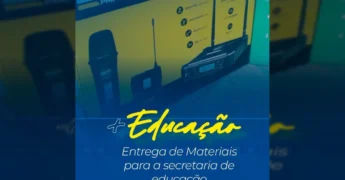 Materiais e equipamentos entregues para escolas em Peixoto de Azevedo / Instagram: prefeituradepeixotodeazevedo
