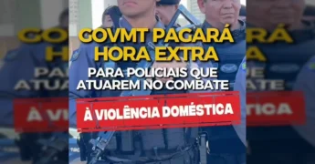 Policiais militares de Mato Grosso em formação para ações de combate à violência doméstica, foto de @govmatogrosso.