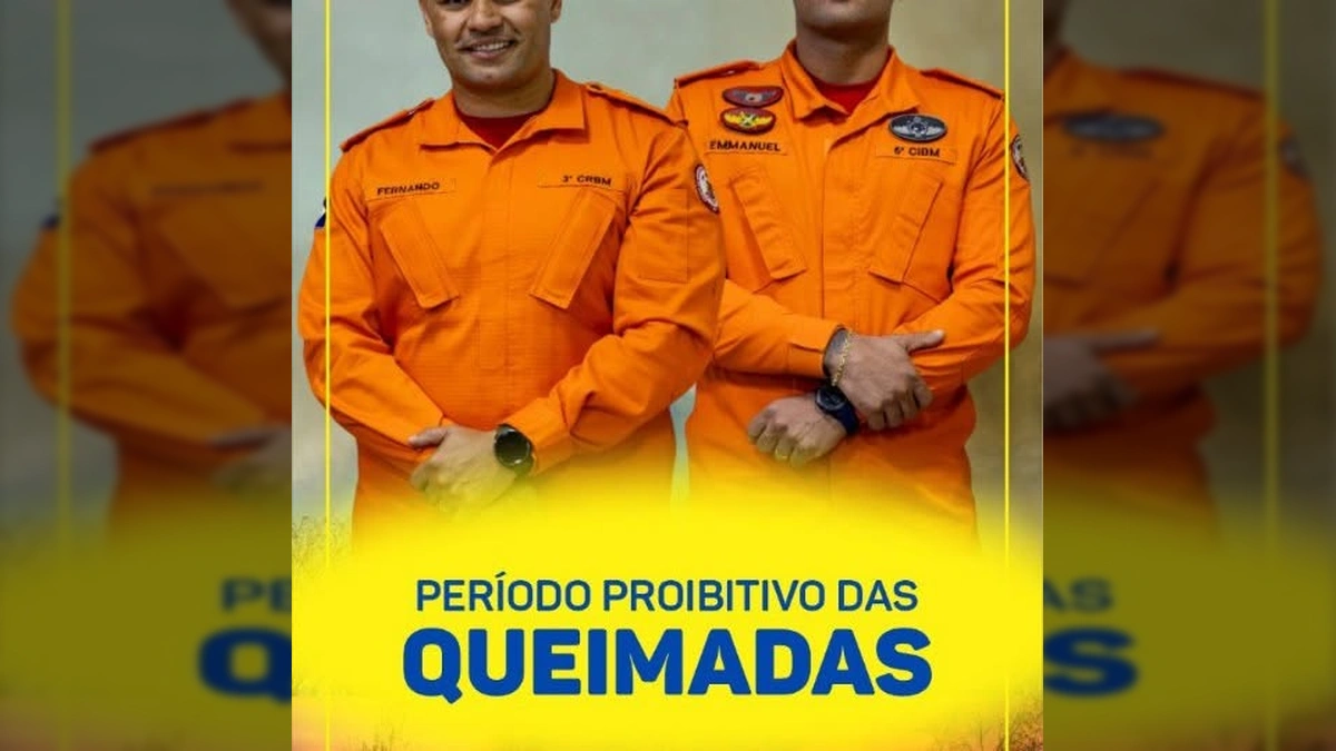 Queimada ilegal com fumaça e chamas na zona rural de Diamantino. Crédito: Prefeitura de Diamantino / Instagram