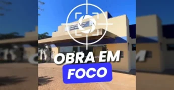 Obra de reforma na Unidade de Saúde da Família Senador Jonas Pinheiro em Campos de Júlio, Mato Grosso. Imagem: Prefeitura Municipal de Campos de Júlio - MT / Instagram.
