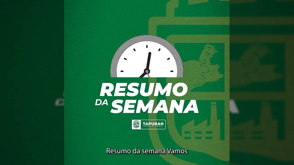 Balanço das atividades da Prefeitura de Tapurah em julho de 2025 / Instagram prefeituratapurah