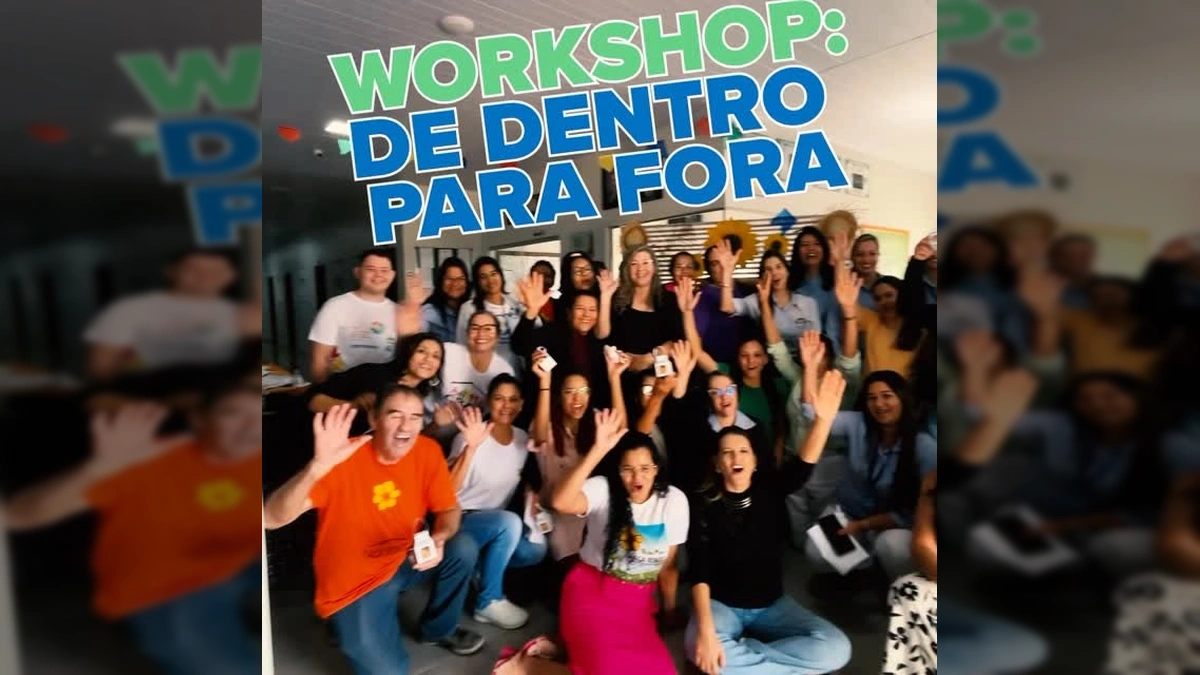 Servidores da assistência social de São José do Rio Claro participando de um treinamento de saúde emocional. Créditos: Prefeitura de São José do Rio Claro / Instagram.