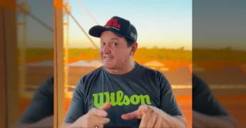 Locutor Mixirica convidando para o evento de Motocross em União do Sul, MT. Créditos: Prefeitura Municipal de União do Sul.