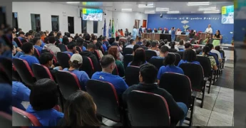 Audiência Pública para escolha de cursos do IFMT em Água Boa, com participação da comunidade. Imagem: Prefeitura de Água Boa-MT.