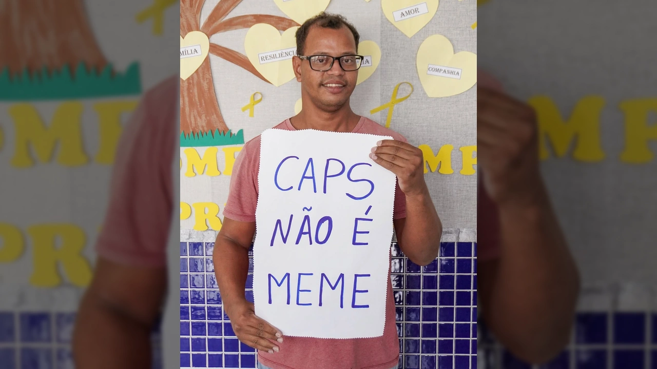 Campanha da Prefeitura de Sorriso sobre CAPS, destacando a importância da saúde mental e acolhimento em Sorriso / Instagram