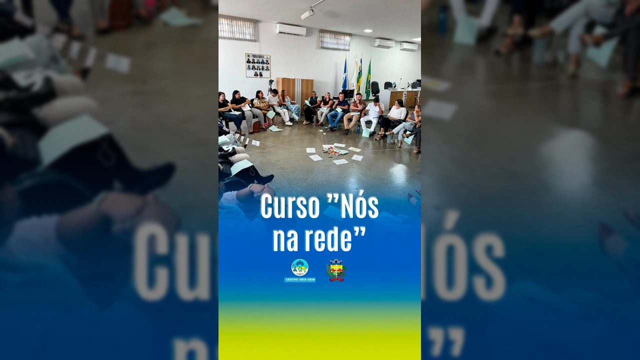 Grupo de profissionais de saúde em Peixoto de Azevedo participando de capacitação em saúde mental. Crédito: Prefeitura de Peixoto de Azevedo / Instagram.