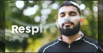 Campanha da Prefeitura de Sinop contra queimadas, mostrando o contraste entre ar puro e a devastação do fogo. Créditos: Prefeitura de Sinop / Instagram