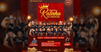 Concurso Rainha do Rodeio 28ª Expo Taquari em Alto Taquari, com candidatas, prêmios e locutor, por prefeituraaltotaquari.