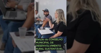 Reunião do Conselho Municipal de Desenvolvimento Rural e Sustentável de Terra Nova do Norte, com a presença de diversas lideranças. Imagem: @terranovadonorte