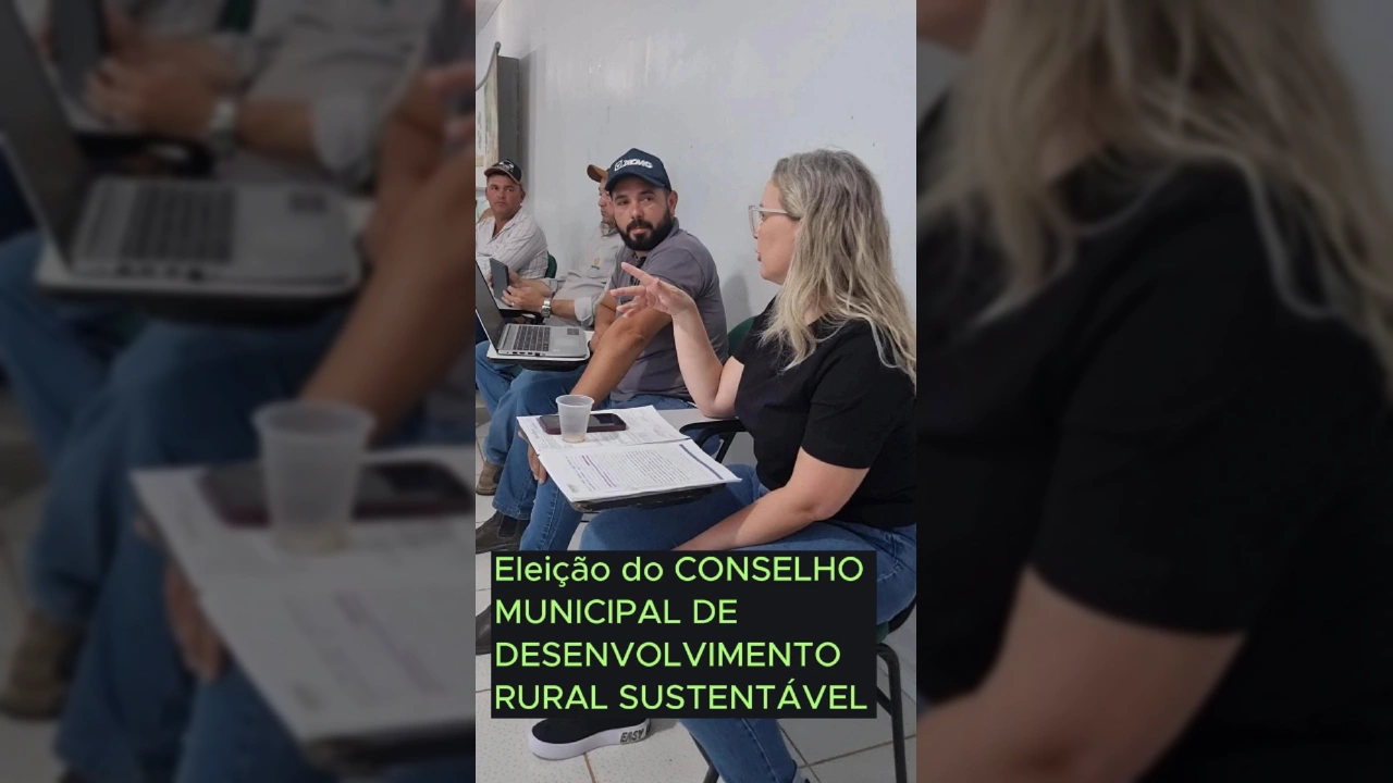 Reunião do Conselho Municipal de Desenvolvimento Rural e Sustentável de Terra Nova do Norte, com a presença de diversas lideranças. Imagem: @terranovadonorte