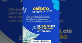 Empreendedorismo e crédito com juros baixos em Jaciara, Mato Grosso, via Prefeitura de Jaciara/Instagram.