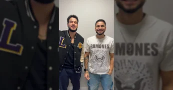 Danilo e Davi convidam para o lançamento da ExpoDiamantino 2025 em Diamantino, Mato Grosso. Créditos: expodiamantino / Instagram