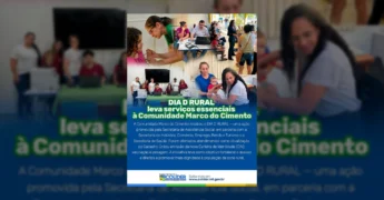 Serviços essenciais oferecidos em Colíder pela Prefeitura de Colíder na comunidade Marco do Cimento / Instagram.