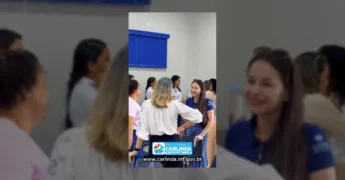 Encontro Regional de Saúde em Carlinda com profissionais do Alto Tapajós. Crédito: Prefeitura Municipal de Carlinda / Instagram