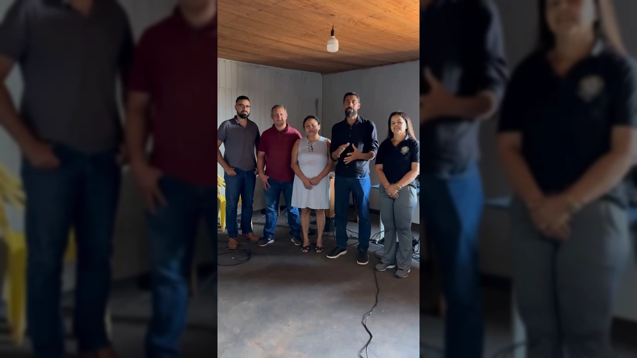 Representantes da Justiça Eleitoral e do cartório eleitoral de Tabaporã e Juara em atendimento em Americana do Norte. Créditos: Prefeitura de Tabaporã / Instagram.