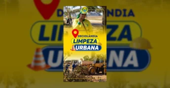 Serviços de limpeza urbana e cascalhamento em Deciolândia, Diamantino. Créditos: Prefeitura de Diamantino / Instagram.
