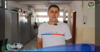 Crianças realizando apresentações para os pais na Escola Wilson Ribeiro, Nova Maringá. Créditos: Prefeitura de Nova Maringá / Instagram