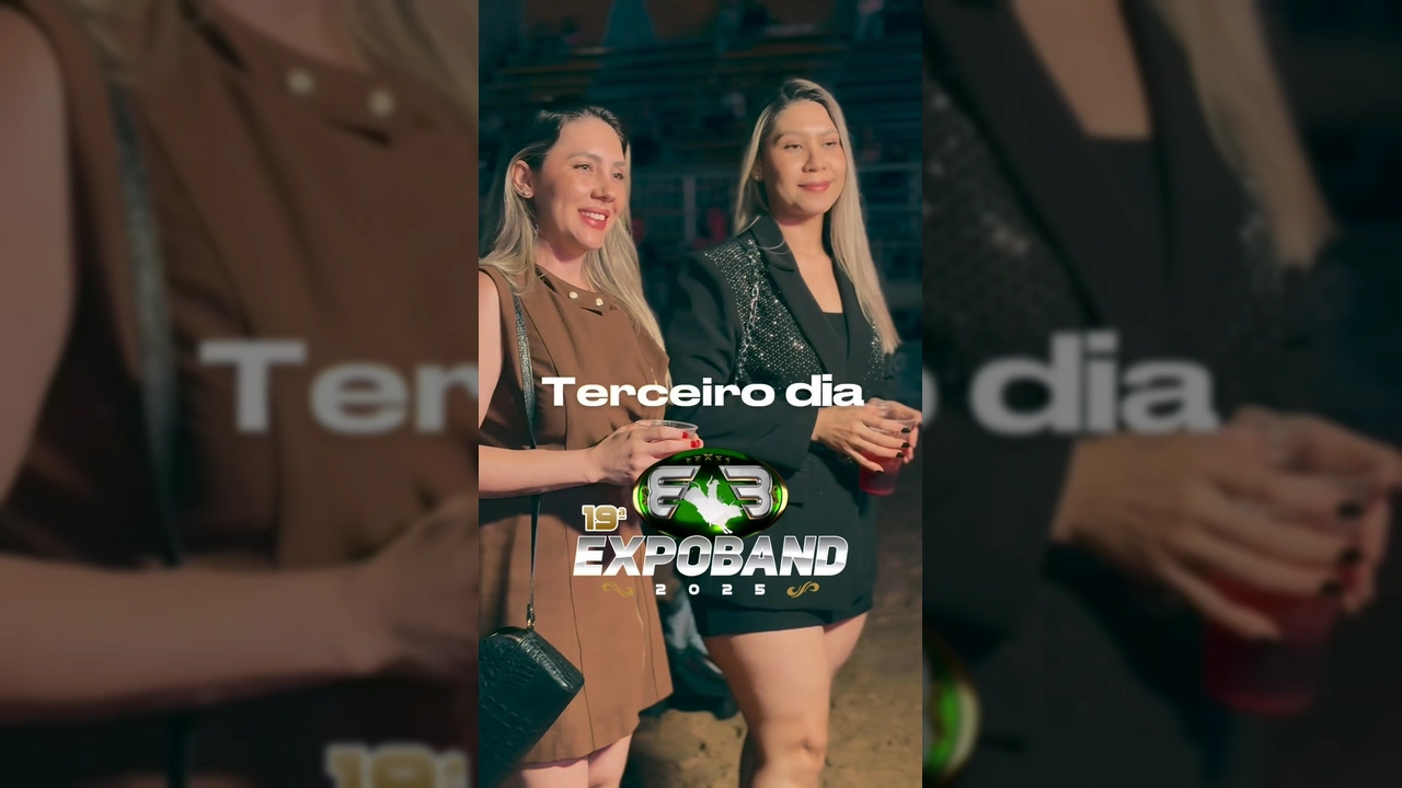 Imagens do rodeio e show de Carreiro & Capataz no terceiro dia da Expoband 2025 em Nova Bandeirantes. Créditos: EXPO BAND OFICIAL / Instagram.