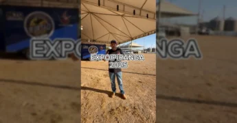 Preparação para a Expoipiranga Rodeio Show 2025 em Ipiranga do Norte. Imagem do perfil ipirangadonorteprefeitura.