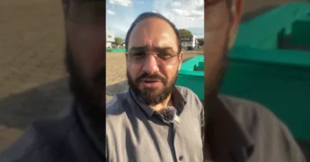 Imagem de Hueliton Mendes Rodrigues apresentando a montagem da Feira da Lua em Terra Nova do Norte. Créditos: Hueliton Mendes Rodrigues / Instagram.