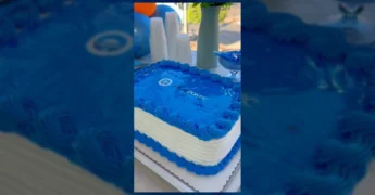 Celebração de 4 anos da clínica Orthodontic em Lucas do Rio Verde com equipe e pacientes. Créditos: Lucas do Rio Verde Agora / Instagram.