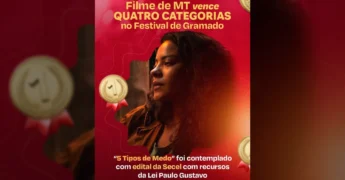 Imagem do filme '5 Tipos de Medo' de Mato Grosso, destaque no Festival de Gramado. Crédito: @govmatogrosso / Instagram