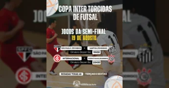 Copa Inter Torcidas de Futsal em Guarantã do Norte. Crédito: Prefeitura Municipal de Guarantã do Norte / Instagram.