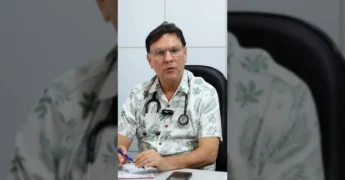 Dr. William Silva, pediatra recém-contratado, em Gaúcha do Norte. Crédito: Prefeitura de Gaúcha do Norte / Instagram